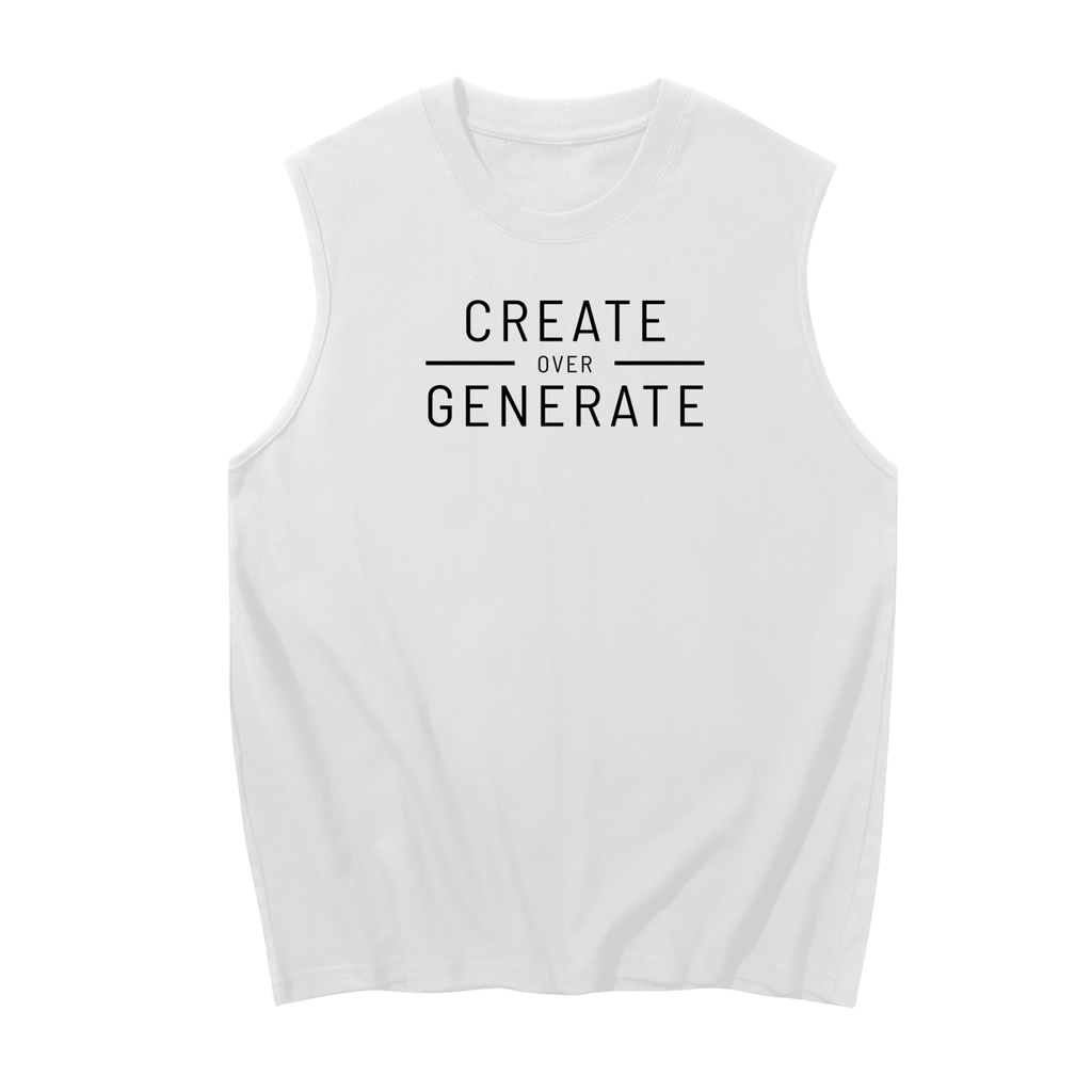 Men's Sleeveless Cotton Tank Top