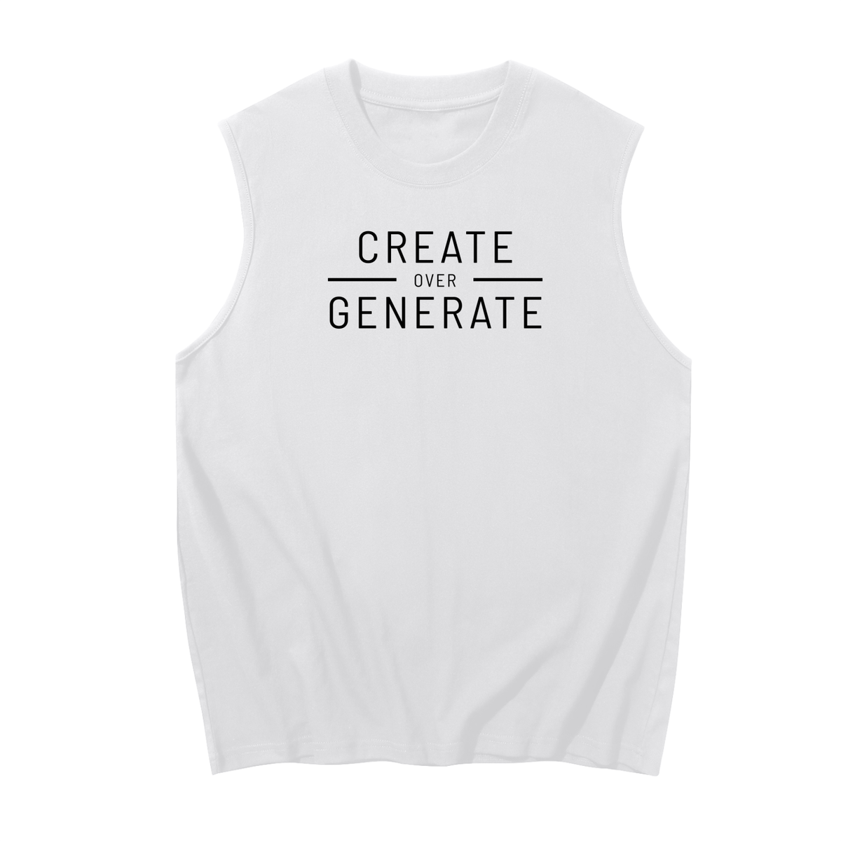 Men's Sleeveless Cotton Tank Top