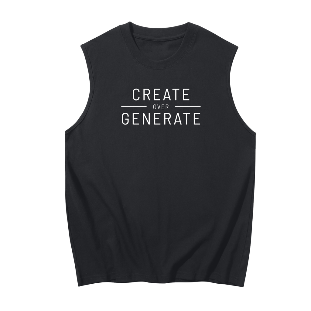 Men's Sleeveless Cotton Tank Top