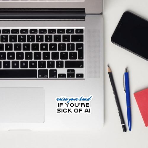 Anti-AI Sticker