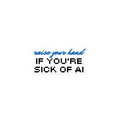 Anti-AI Sticker