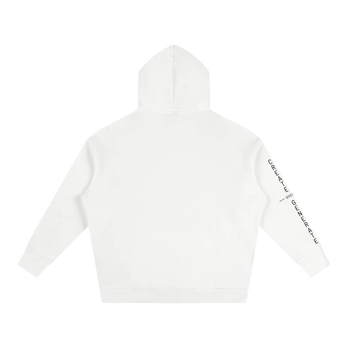 Oversize Fleeced Hoodie