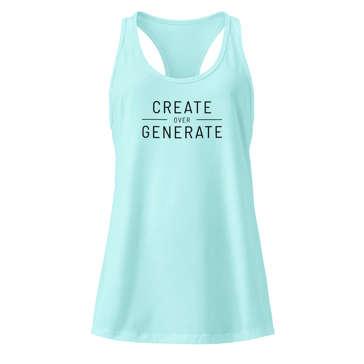 Women’s fitted racerback tank top - Multiple Colors