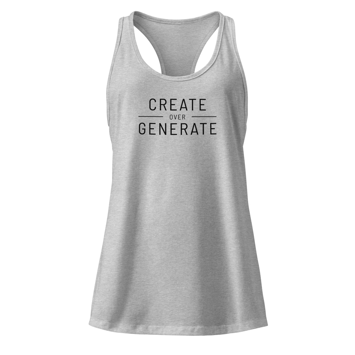 Women’s fitted racerback tank top - Multiple Colors