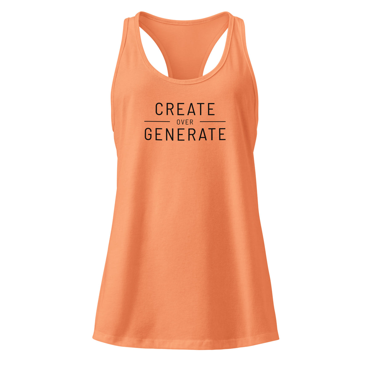 Women’s fitted racerback tank top - Multiple Colors